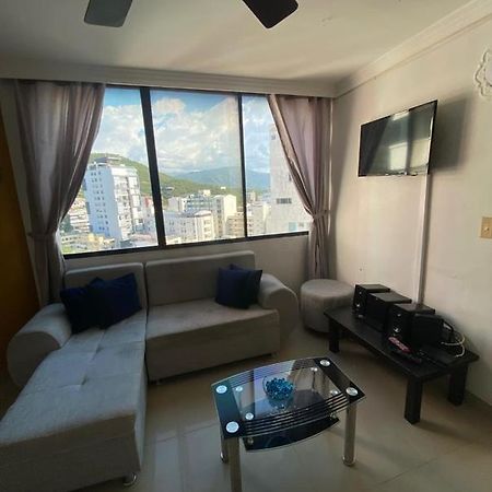 Refugio Costero - Encantador Apartamento De 2 Alcobas En El Rodadero Apartment Gaira Ngoại thất bức ảnh